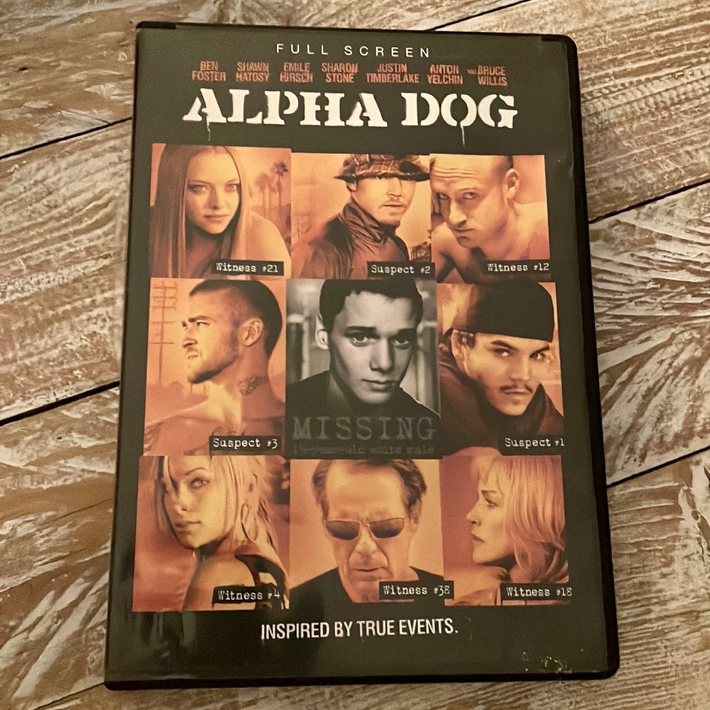 3/$15 u pick dvds📀or 1 for $9~ ALPHA DOG